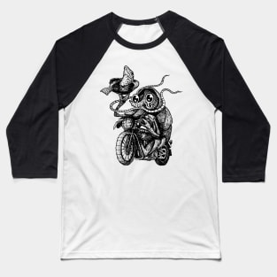 Mr. Salomon Shrimbiker Baseball T-Shirt